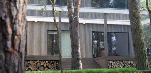 mieszkalne domy z drewna